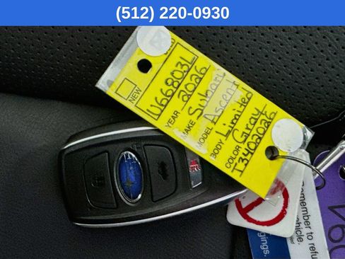 Certified 2026 Subaru Ascent Limited AWD/4WD image 40
