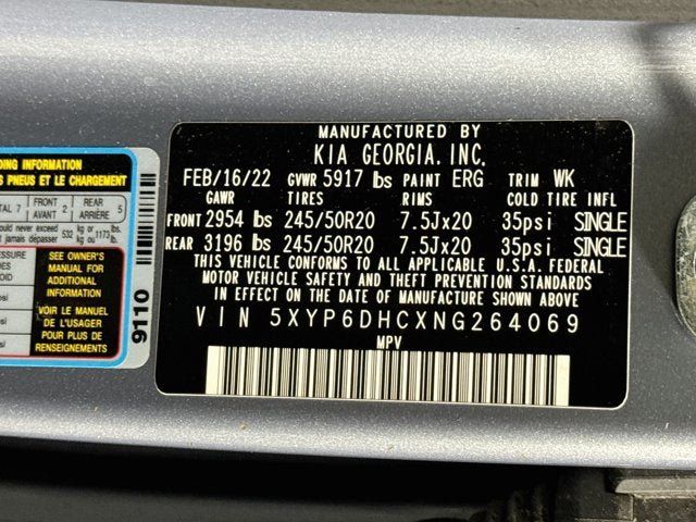 Certified 2022 Kia Telluride S AWD/4WD image 30