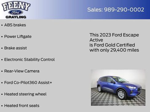 Used 2023 Ford Escape Active w/ Tech Pack #1 AWD/4WD image 14
