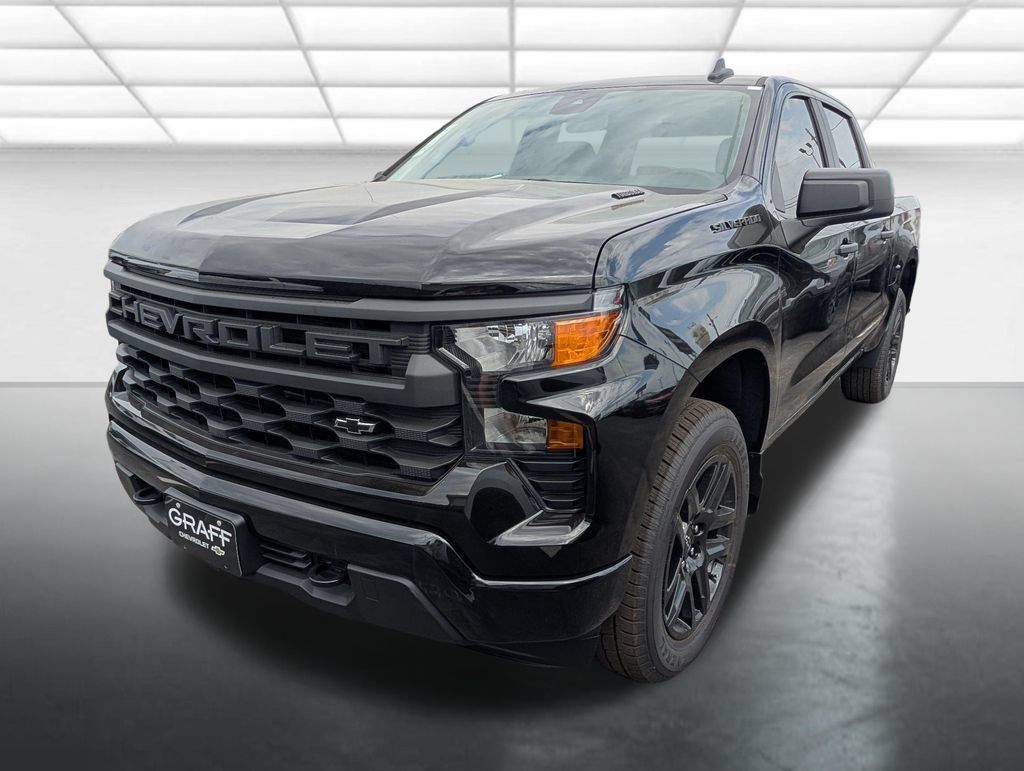 New 2026 Chevrolet Silverado 1500 Custom w/ LPO, Dark Essentials Package RWD image 24