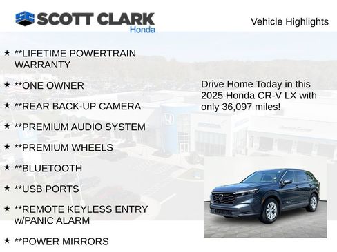 Used 2025 Honda CR-V LX image 11