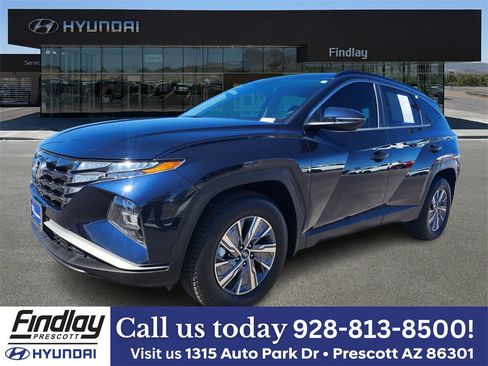Certified 2022 Hyundai Tucson Blue image 1