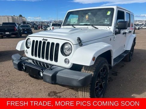 Used 2018 Jeep Wrangler Unlimited Sahara image 1