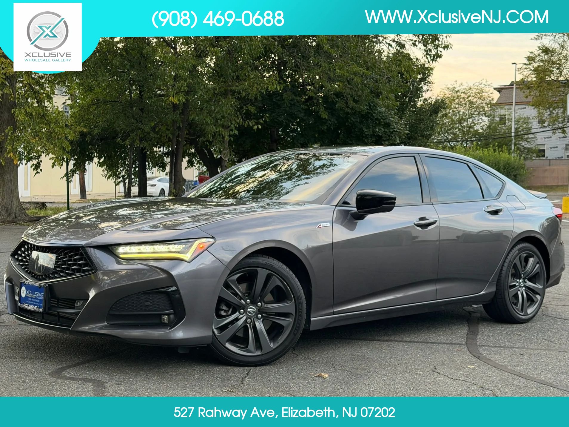 Used 2021 Acura TLX w/ A-SPEC Package AWD/4WD image 1
