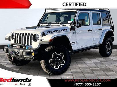Used 2021 Jeep Wrangler Unlimited Rubicon 4xe w/ Steel Bumper Group