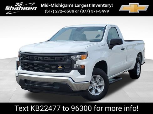 Certified 2023 Chevrolet Silverado 1500 W/T w/ WT Fleet Convenience Package RWD image 1