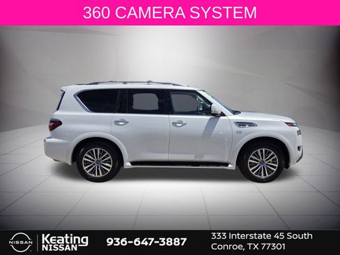 Used 2021 Nissan Armada SL w/ Captain's Chairs Package RWD image 9