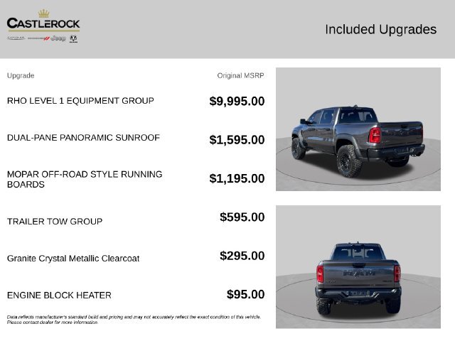 Used 2025 RAM 1500 RHO w/ RHO Level 1 Equipment Group AWD/4WD image 4
