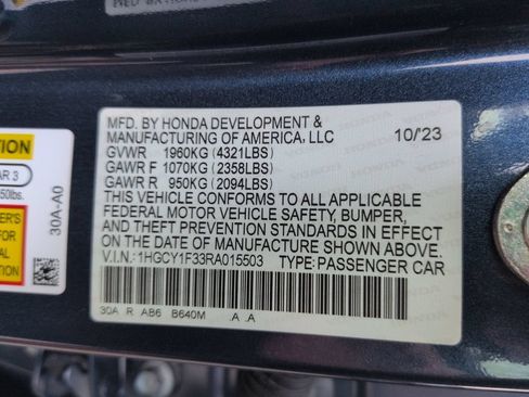 Used 2024 Honda Accord EX image 31