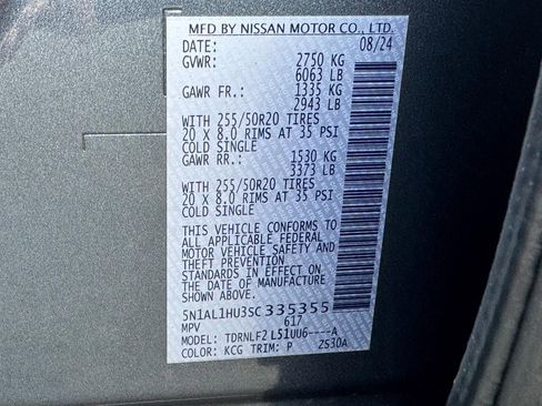 Used 2025 INFINITI QX60 Autograph w/ Cargo Package image 29