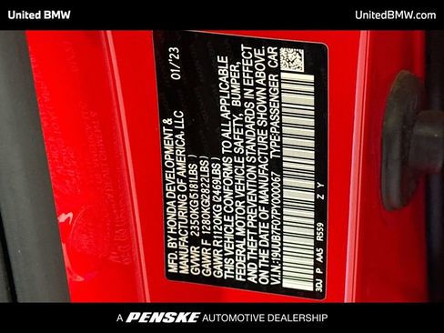 Used 2023 Acura TLX Type S image 15