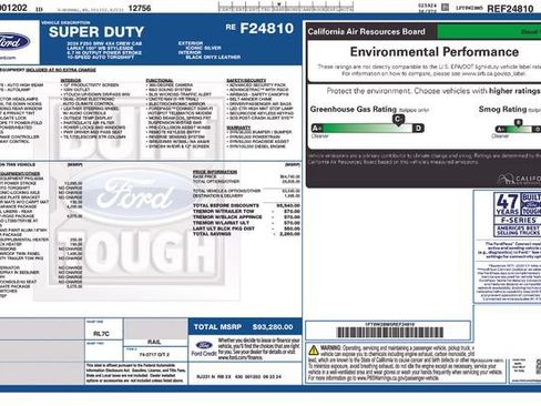 Used 2024 Ford F250 Lariat w/ Lariat Ultimate Package AWD/4WD image 17