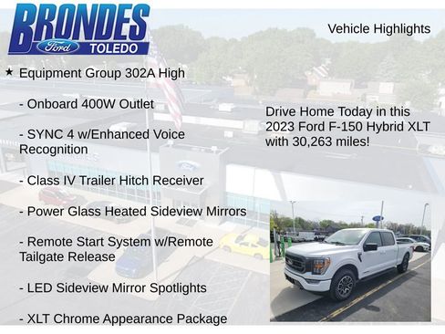 Used 2023 Ford F150 XLT w/ Equipment Group 302A High AWD/4WD image 5