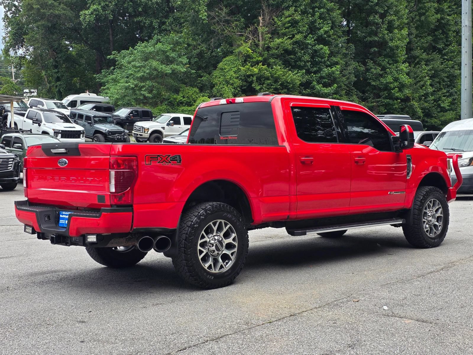 Used 2021 Ford F250 Lariat w/ Lariat Value Package AWD/4WD image 7