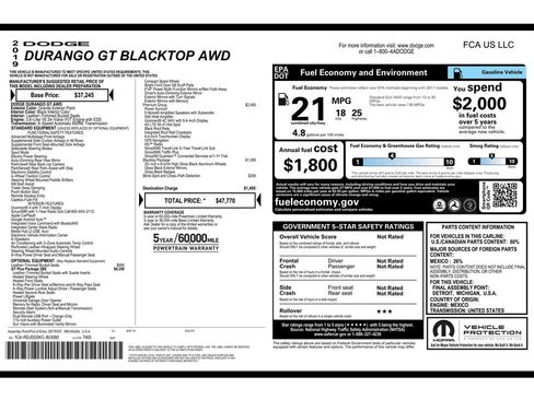 Used 2019 Dodge Durango GT image 9