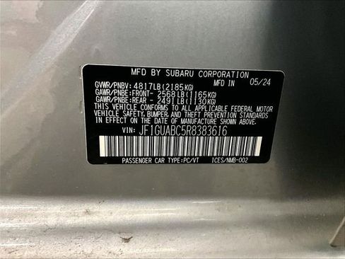 Used 2024 Subaru Impreza 2.0i AWD/4WD image 32