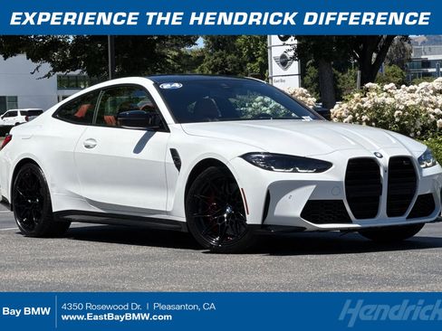 Used 2024 BMW M4 Competition w/ Parking Assistance Package RWD image 1