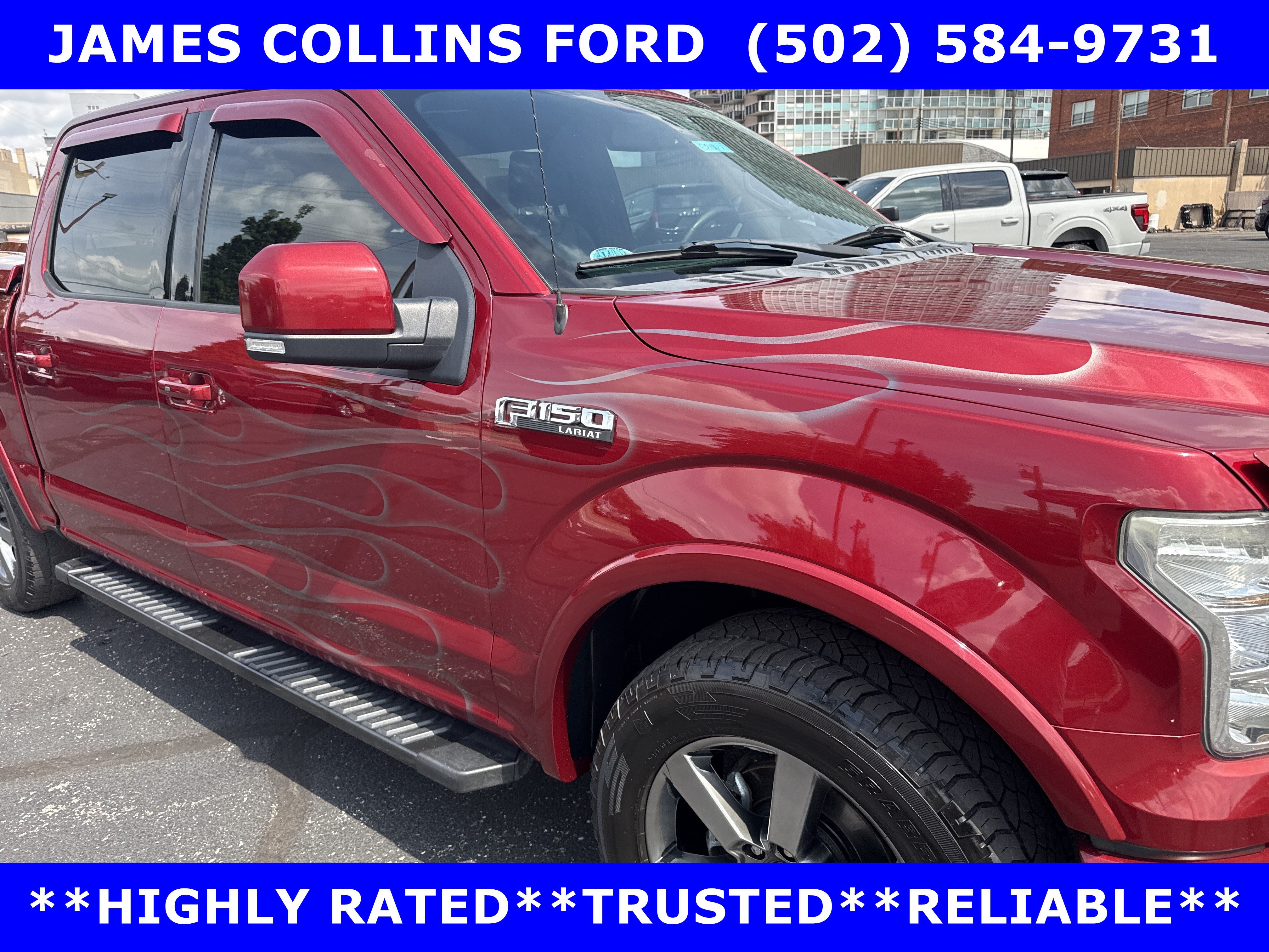 Used 2015 Ford F150 Lariat AWD/4WD image 10