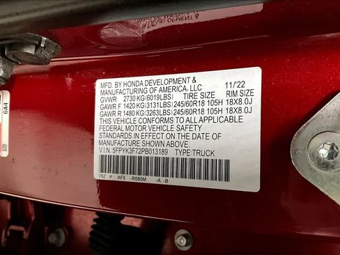 Used 2023 Honda Ridgeline RTL-E image 18