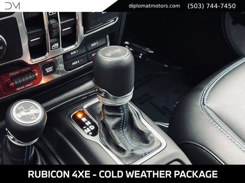 Used 2023 Jeep Wrangler Unlimited Rubicon 4xe w/ Cold Weather Group AWD/4WD image 37
