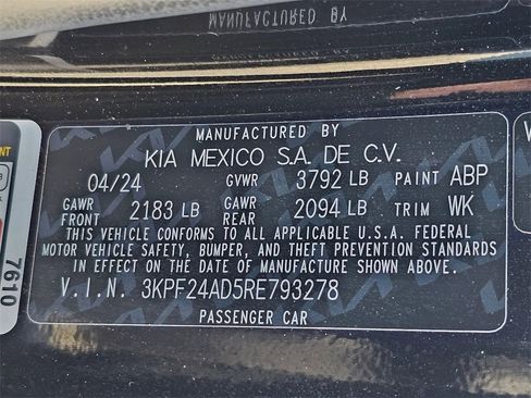 Used 2024 Kia Forte LXS image 30