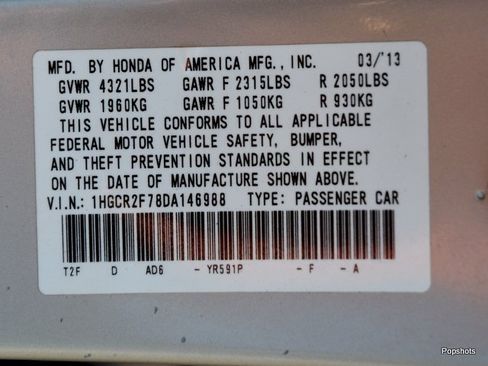 Used 2013 Honda Accord EX image 20