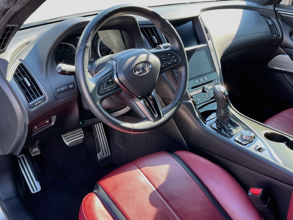 Used 2022 INFINITI Q60 Red Sport 400 w/ Proactive Package RWD image 9
