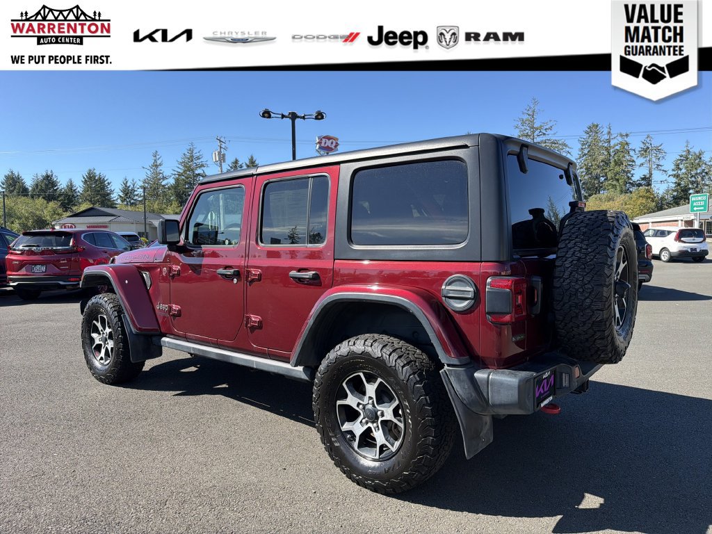 Used 2021 Jeep Wrangler Unlimited Rubicon AWD/4WD image 4