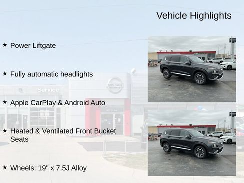 Used 2021 Hyundai Santa Fe Limited AWD/4WD image 4