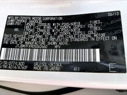 Used 2013 Lexus GX 460 w/ Comfort Plus Pkg AWD/4WD image 35