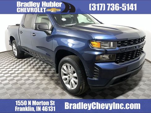 Used 2021 Chevrolet Silverado 1500 Custom w/ Safety Confidence Package AWD/4WD image 1