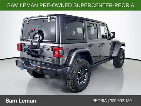 Used 2023 Jeep Wrangler Unlimited Rubicon 4xe w/ Steel Bumper Group AWD/4WD image 7