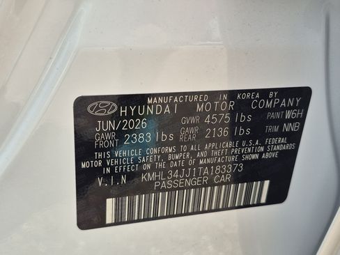 New 2026 Hyundai Sonata SEL FWD image 33