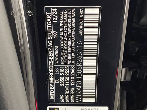 Certified 2025 Mercedes-Benz C 43 AMG 4MATIC Sedan image 22