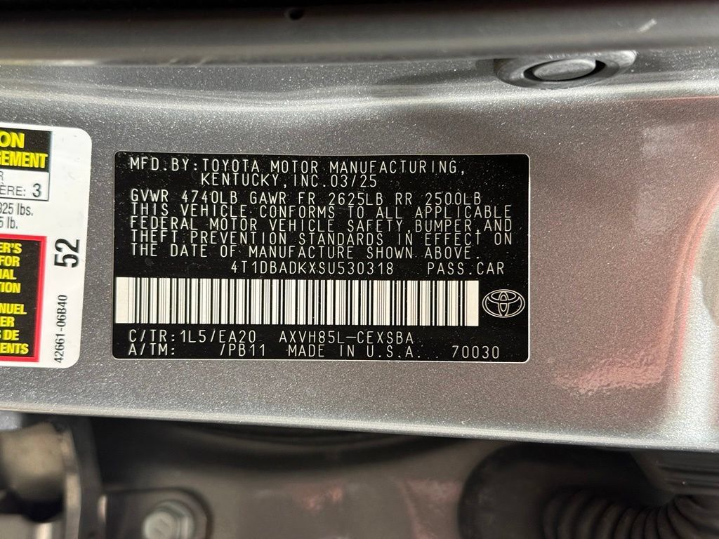 Used 2025 Toyota Camry SE w/ Convenience Package AWD/4WD image 29