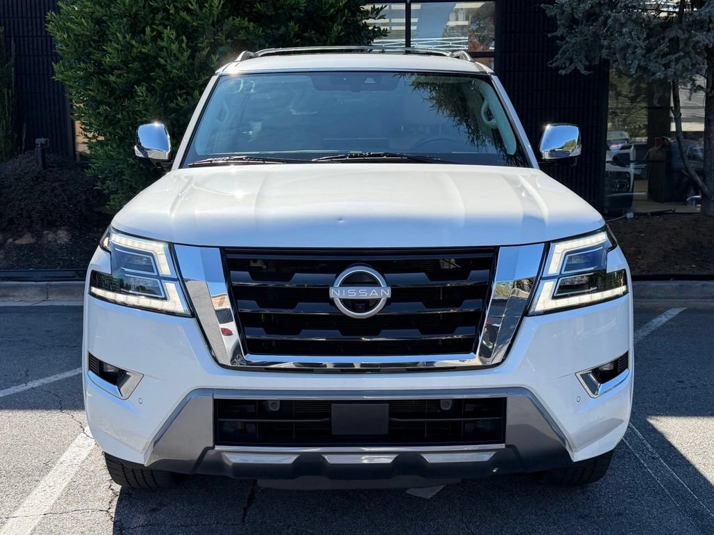 Used 2022 Nissan Armada Platinum w/ Captain's Chairs Package RWD image 3
