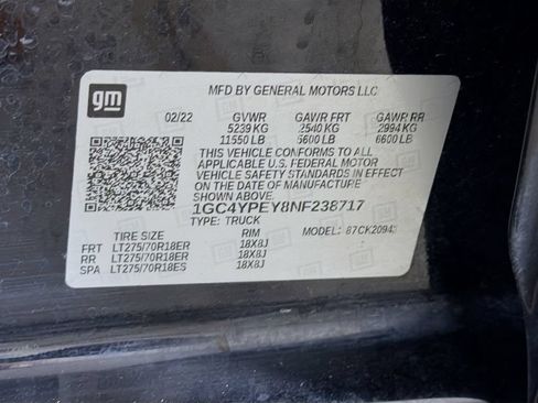 Used 2022 Chevrolet Silverado 2500 LTZ w/ LTZ Plus Package AWD/4WD image 29