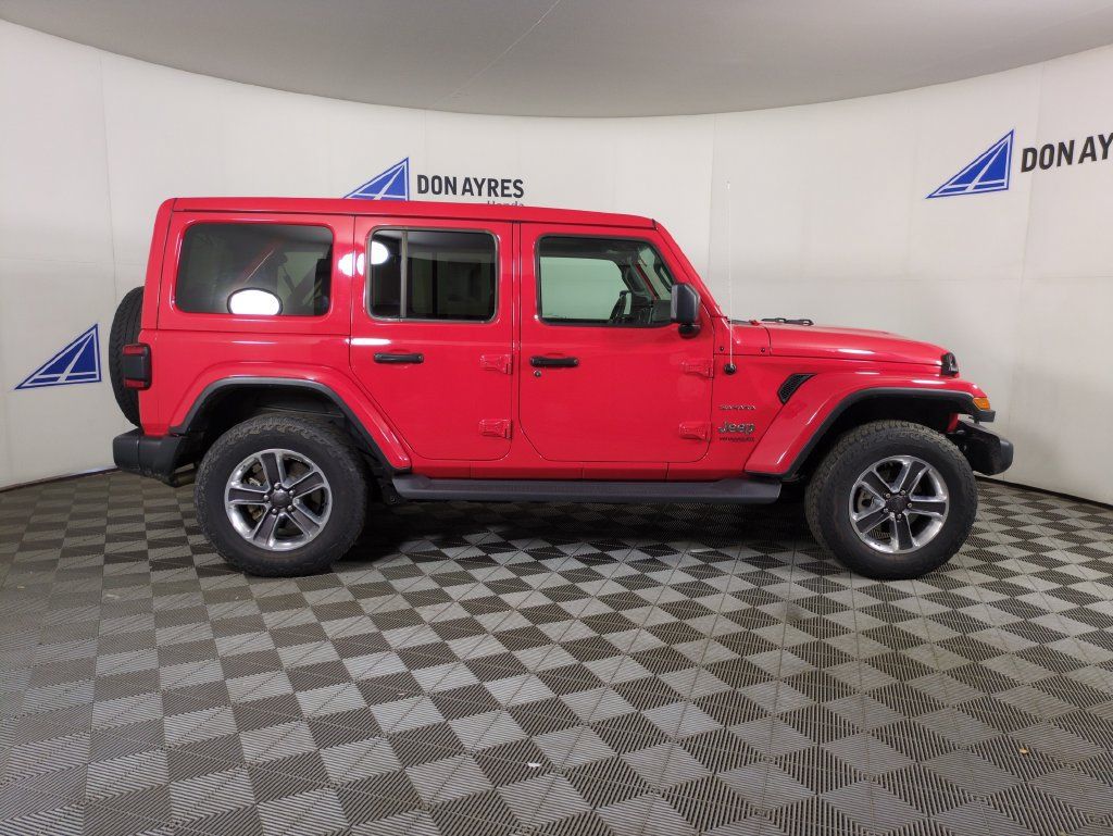 Used 2020 Jeep Wrangler Unlimited Sahara AWD/4WD image 10