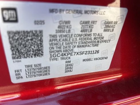 Used 2025 Chevrolet Silverado 2500 LTZ w/ LTZ Convenience Package image 35