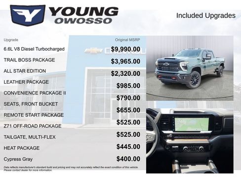 Used 2025 Chevrolet Silverado 2500 LT w/ Trail Boss Package AWD/4WD image 4