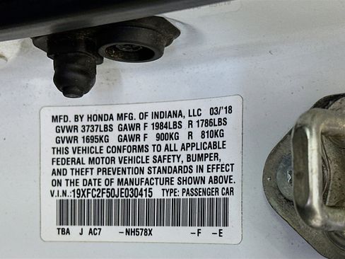 Used 2018 Honda Civic LX image 12