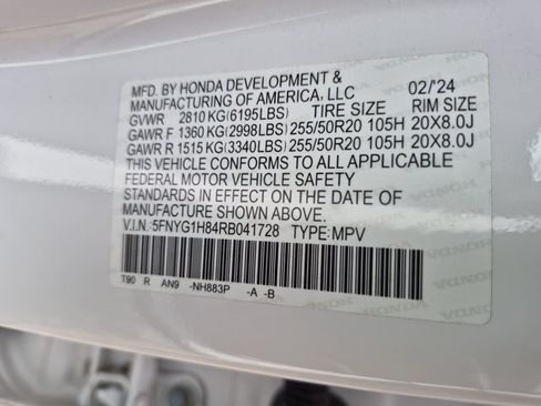 Used 2024 Honda Pilot Elite image 23