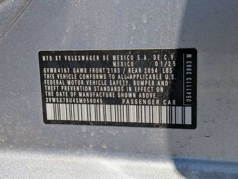 Used 2025 Volkswagen Jetta S FWD image 35