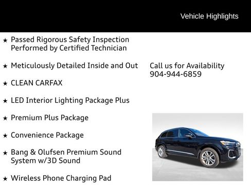 Certified 2025 Audi Q7 3.0T Premium Plus w/ Premium Plus Package image 11