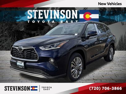 New 2026 Toyota Highlander Platinum