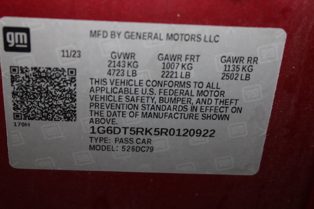 Used 2024 Cadillac CT5 Premium Luxury w/ Parking Package AWD/4WD image 33