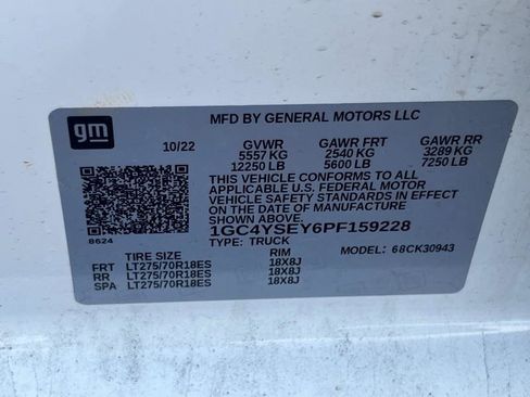 Used 2023 Chevrolet Silverado 3500 W/T w/ WT Fleet Convenience Package image 10