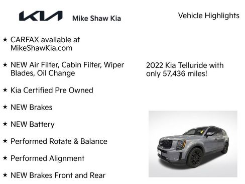 Certified 2022 Kia Telluride SX w/ SX Prestige Package AWD/4WD image 8
