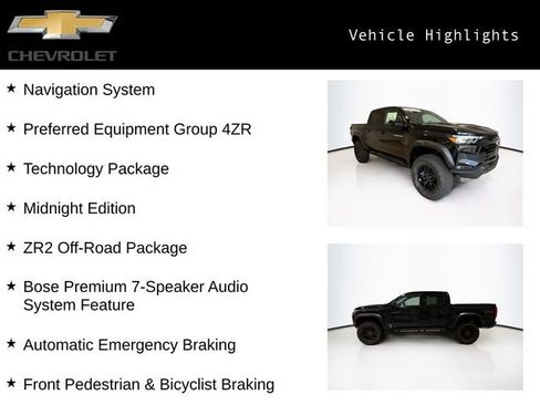 New 2025 Chevrolet Colorado ZR2 w/ Midnight Edition image 4
