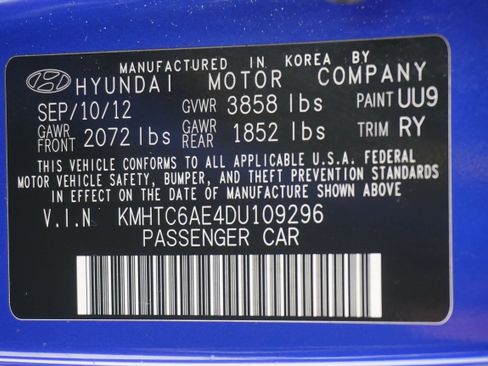 Used 2013 Hyundai Veloster Turbo image 26